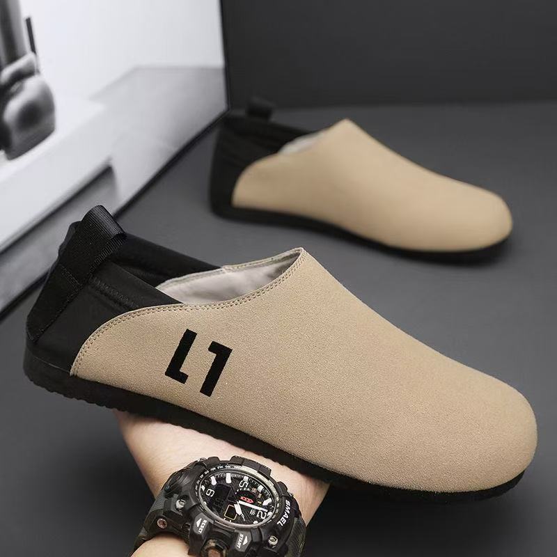2026 nuevos zapatos de hombre con un pie, cómodos, simples y transpirables, zapatos casuales ligeros con suela suave transfronterizos image 7