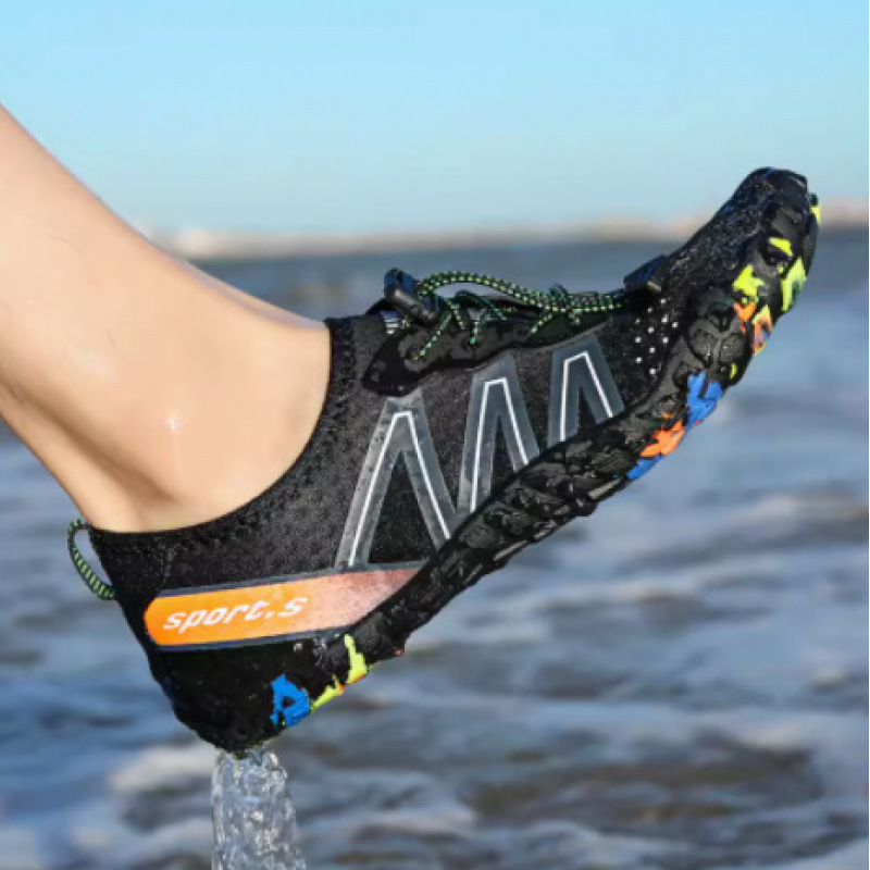 Cross-Border Men's and Women's Non-Slip River Tracing Shoes, Wading Shoes, Sports Shoes, Quick-Drying Breathable Beach Swimming Shoes, Barefoot Snorkeling Shoes Batch