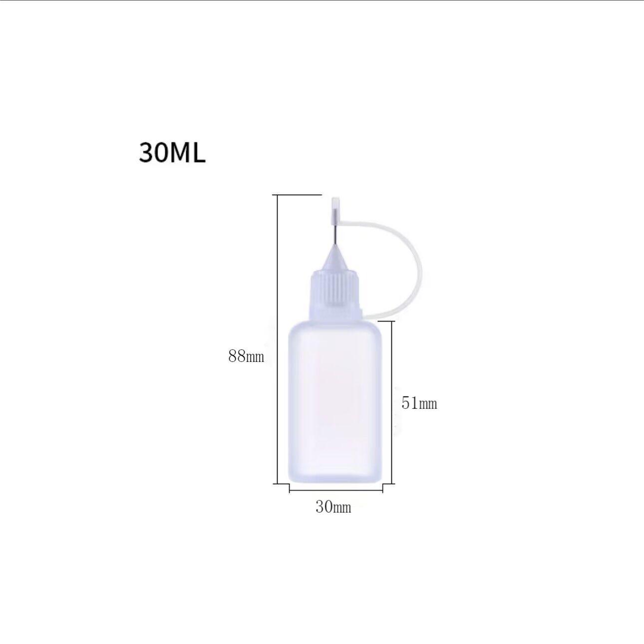 ニードルボトルスポット卸売 10 ミリリットルタトゥー液体クリームスクイズボトル黒遮光ボトル 30 ミリリットルスモークオイルネイルリムーバーボトル