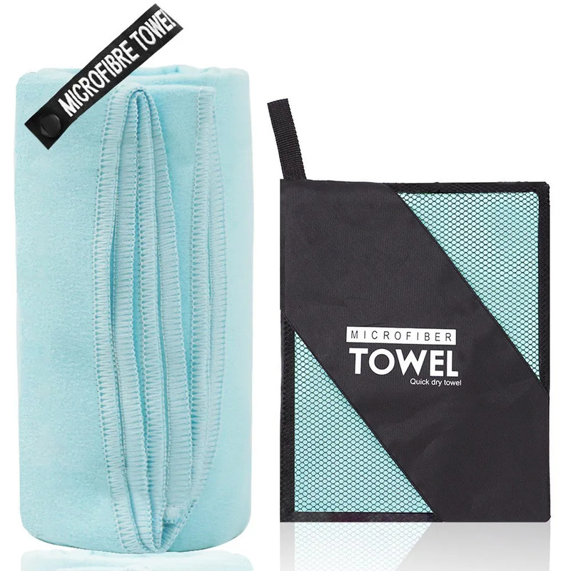 Source Factory Beach Towel Absorbent and Warm Double-Sided Velvet Bath Towel Quick-Drying Towel Sun Protection Uv Protection Windproof Seaside