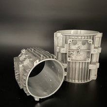Y2电机三柱铝合金机筒铝机壳外壳全铝电机壳电机铝机身