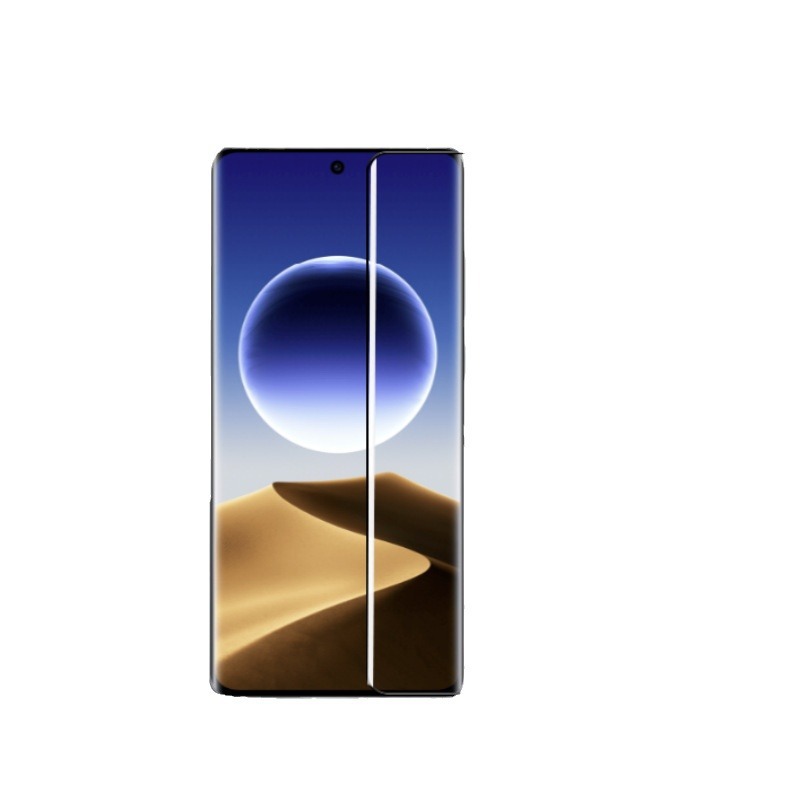 Aplicable a oppofindx7 curvo película templado UV HD película protectora findx7ultra pegamento completo borde pegamento peep-Prueba