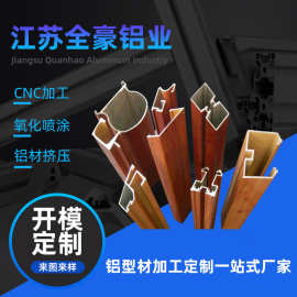 装饰材料类工业铝型材厂家 铝合金节能材料欧标挤压异形铝型材