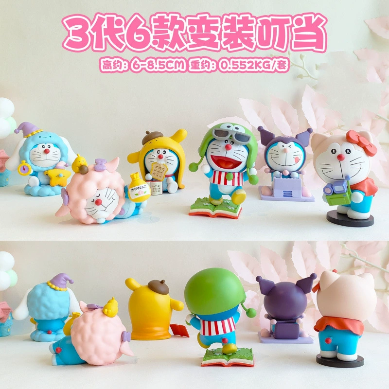 Cute table minifigure, doll, Birthday gift