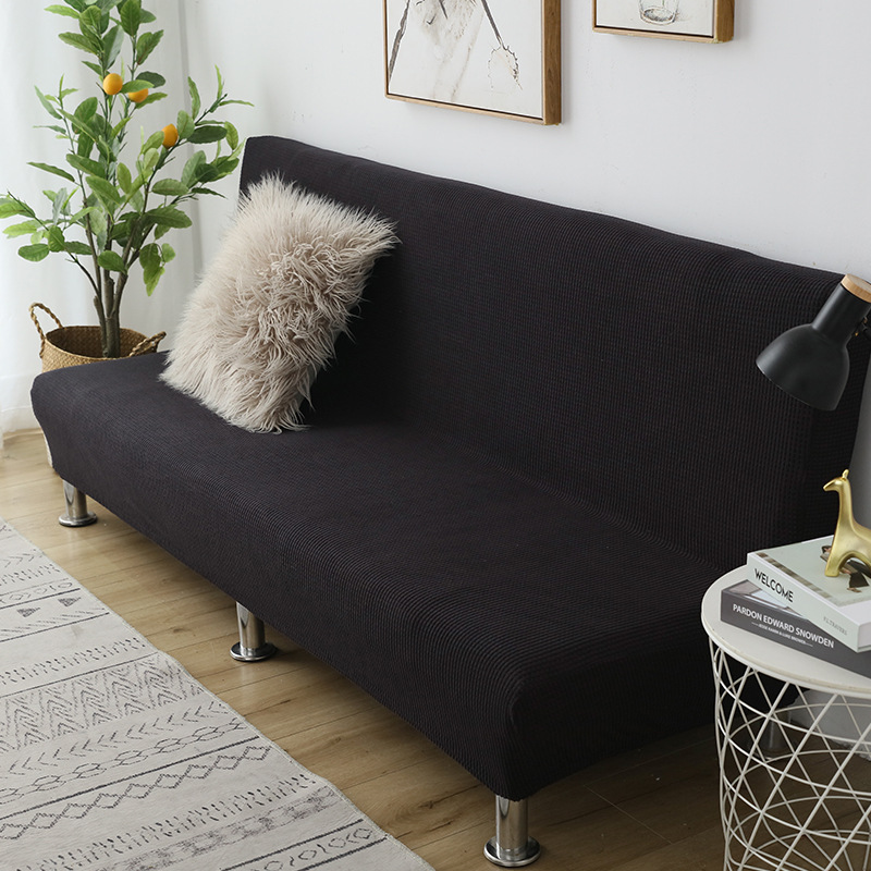 Elástico todo incluido plegable sofá cama cubierta simple sofá cubierta todo incluido no apoyabrazos sofá cubierta moderna simple universal
