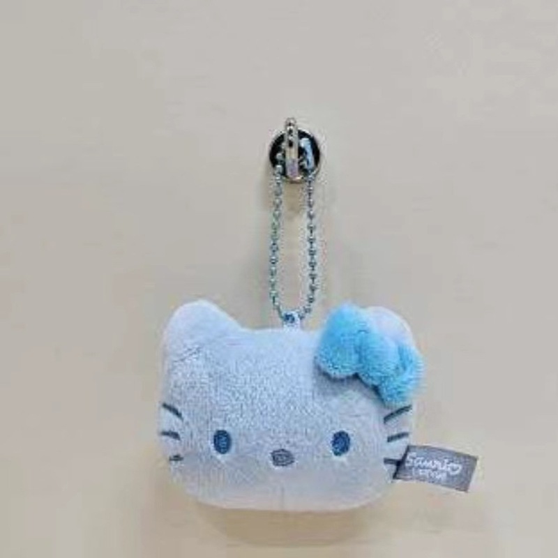 正版韩版 三丽鸥头像 Kitty 毛绒迷你挂件5cm 多彩挂饰|undefined