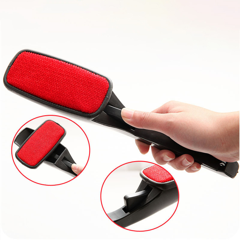 Cepillo para abrigos multifuncional, cepillo removedor de pelusas de cachemira, cepillo electrostático giratorio, venta directa de fábrica