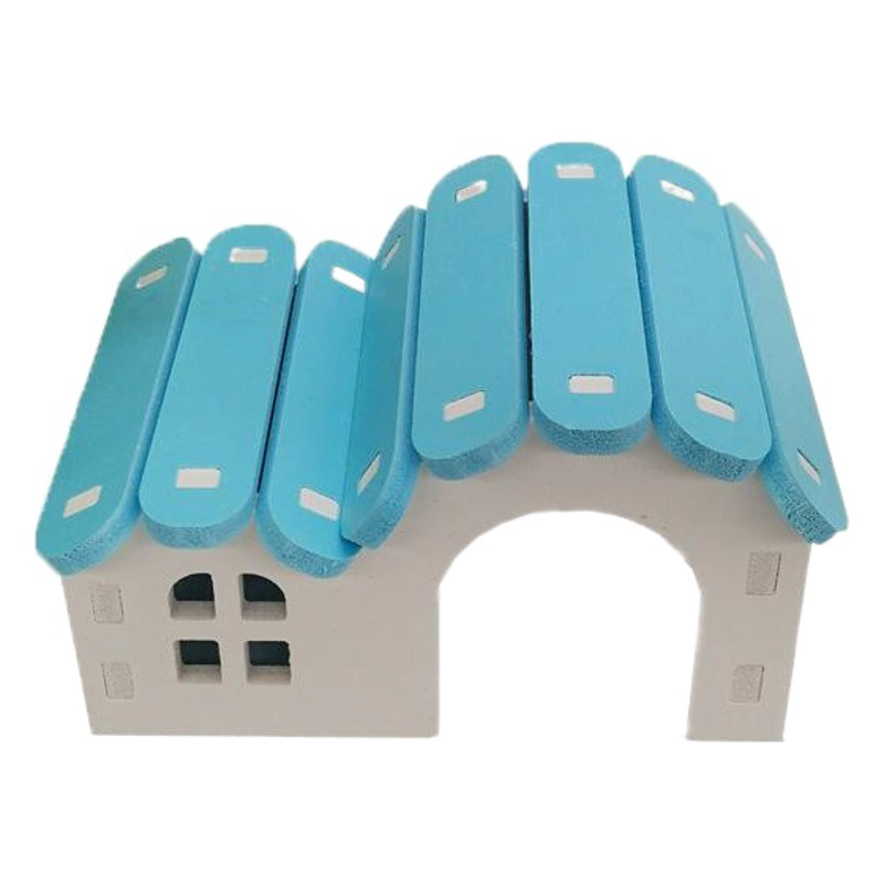 Фабрика прямое гнездо хомяка Золотой медведь спальня цветное гнездо игрушки деревянный дом поставки хомяка