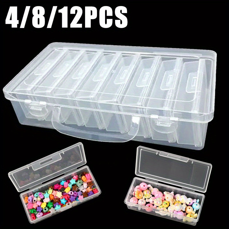 105 long box earphone data cable dustproof storage box desktop sundries finishing bedroom summary storage box