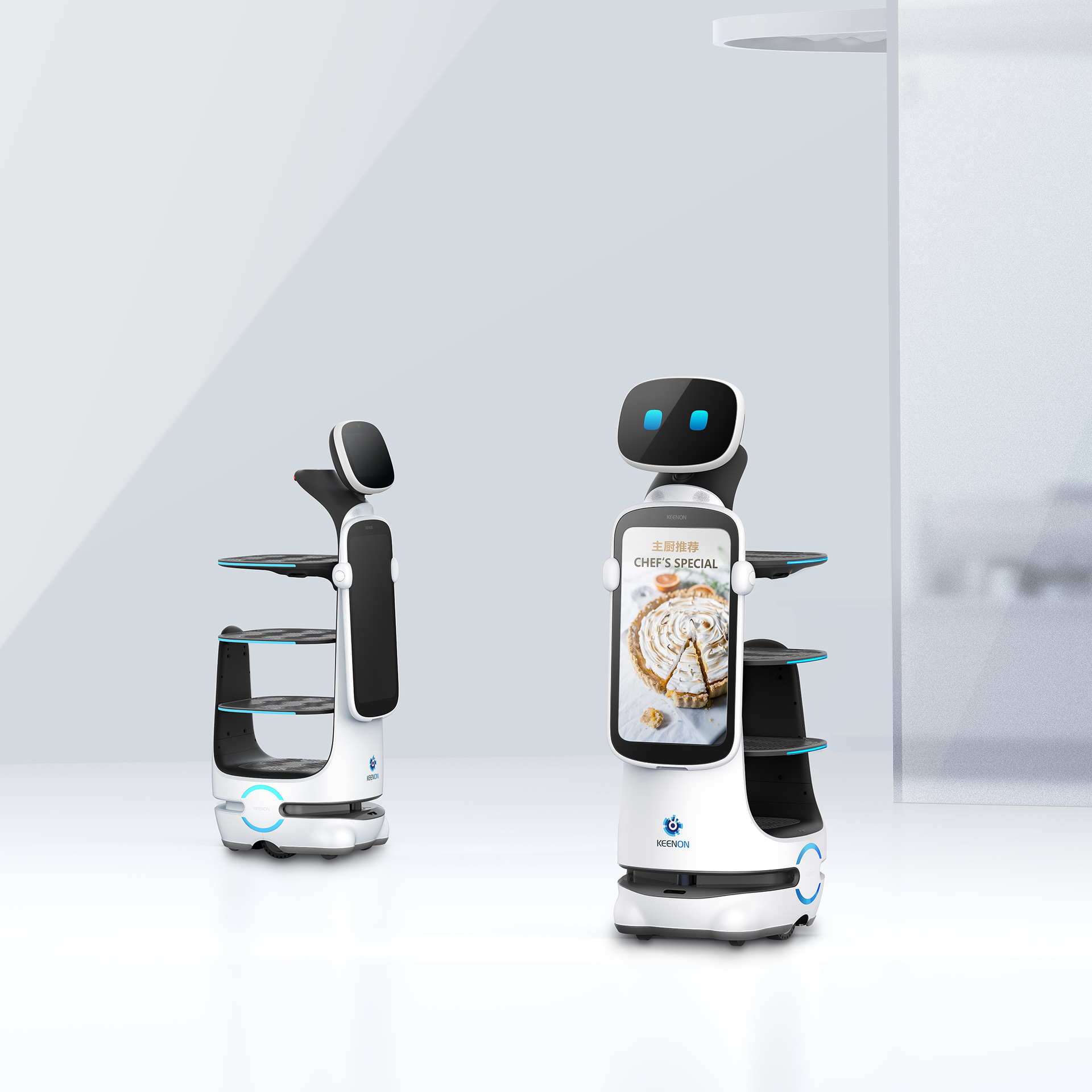 Qinglang T10 robot inteligente de entrega de alimentos restaurante restaurante hotel entrega de alimentos Internet café hospital KTV entrega automática