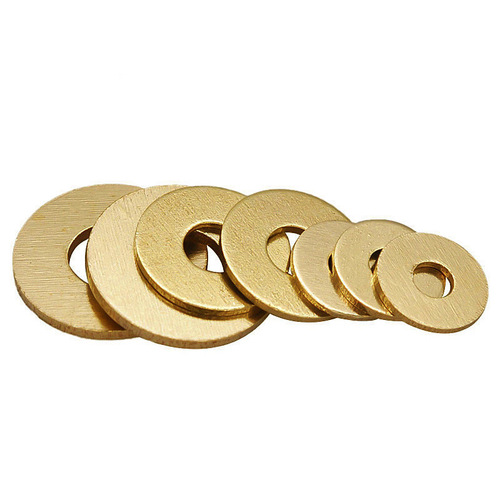 Plain Washer Brass Washer Screw Washer Ring Seal Plain Washer Ring Metal Retaining Ring Brass Washer