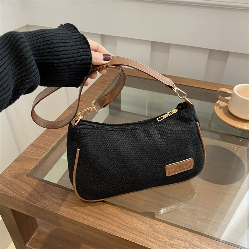 Underarm bag, fashionable shoulder bag, one-shoulder bag, summer bag strap for leisure, simple and elegant design