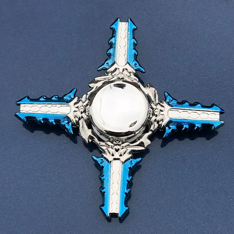 Металлическая юла для пальца, игрушка, антистресс