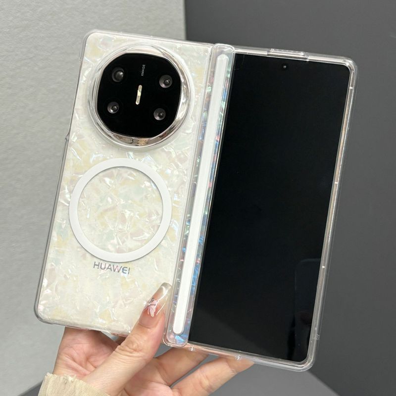 前框中轴磁吸支架适用于华为matex6/x5/x3折叠屏OPPOFindN5手机壳w25ZFold6中轴4保护vivoXFold3荣耀MagicVS3|undefined