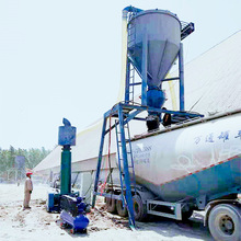 营口集装箱卸灰气力输送机粉煤灰自动装车机石灰石粉负压吸灰机