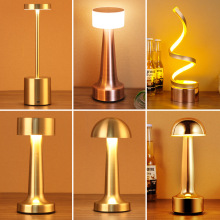 3Y酒吧桌灯led充电吧台灯个性餐厅装饰服务灯桌面小夜灯清吧氛围