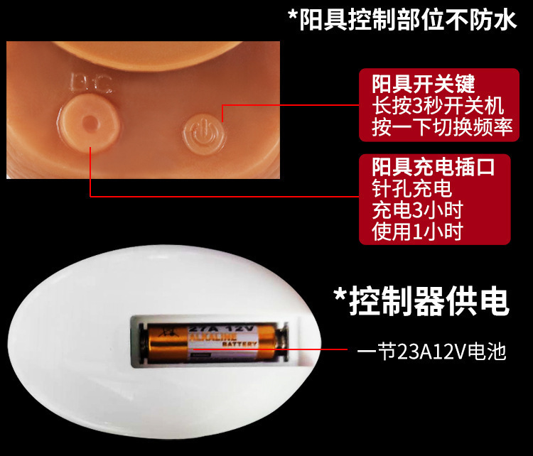 Automatic Insertion Dildo Machine with Soft TPE Attachment, Adult Electric Masturbation Device — detail image 7