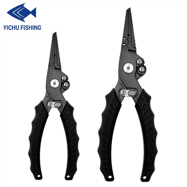 Multifunctional Lure Pliers Stainless Steel Teflon Fishing Pliers Special Fishing Pliers for Cutting Thread, Opening Rings and Removing Hooks