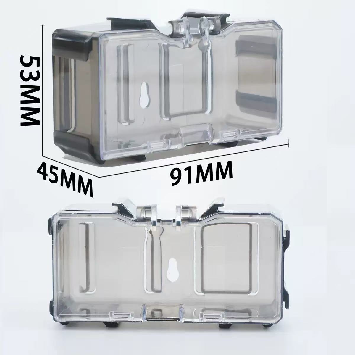Caja de Almacenamiento Portátil para Modelos de Autos 1:64 de Plástico Transparente para Niños