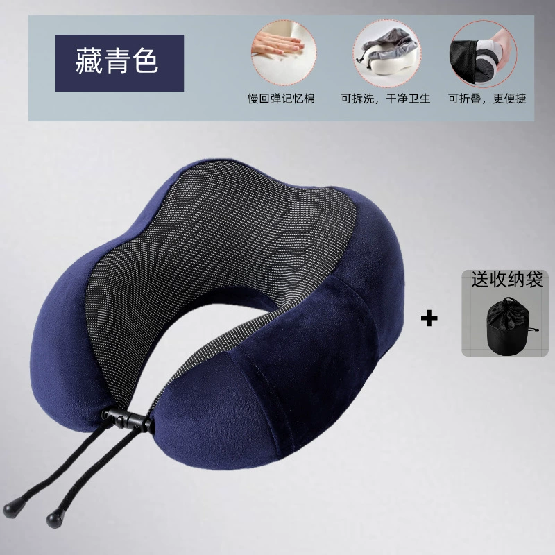 Handheld neck pillow for sleep for traveling, with neck protection