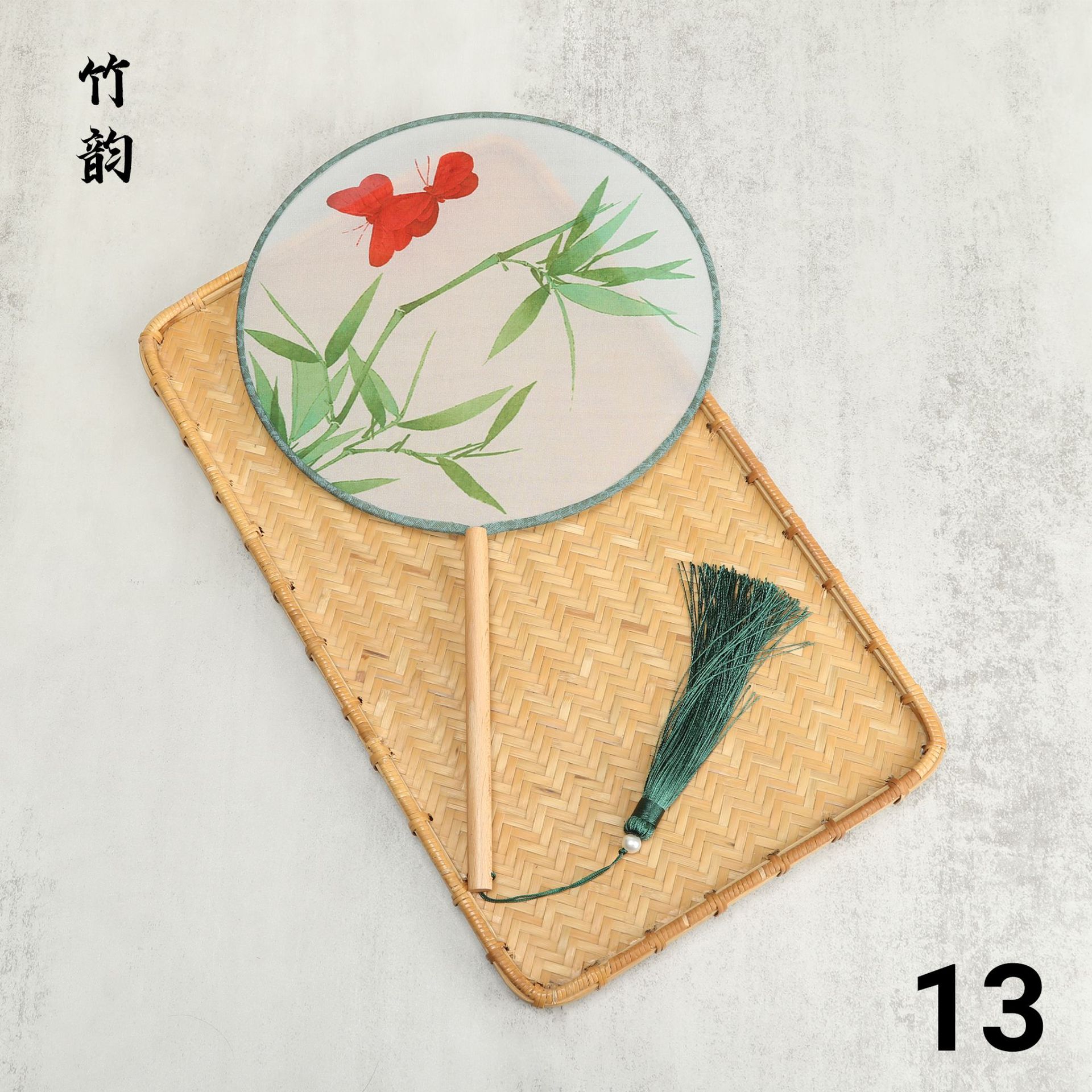 Creativo mantingfang tema estilo antiguo ventilador de la danza al por mayor ventilador de dama de honor estilo chino nuevo ventilador de corte clásico chino