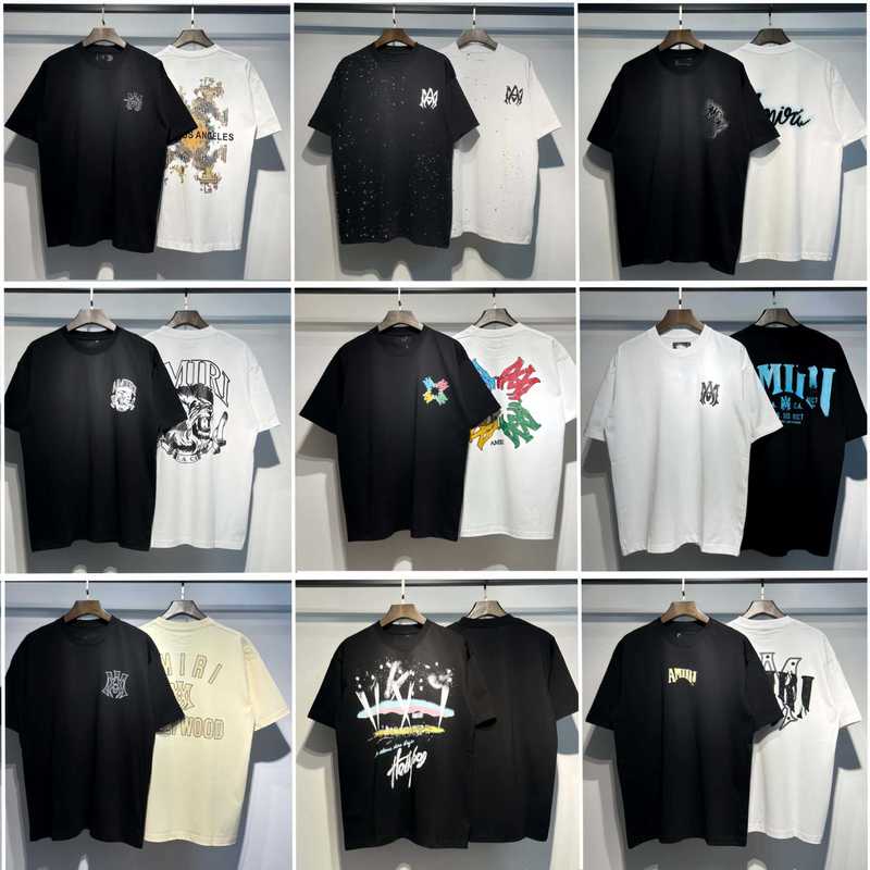 貿易クロスAm新文字クラシックプリント半袖男女同型カップルTシャツiri夏高iri製品タイプ|undefined