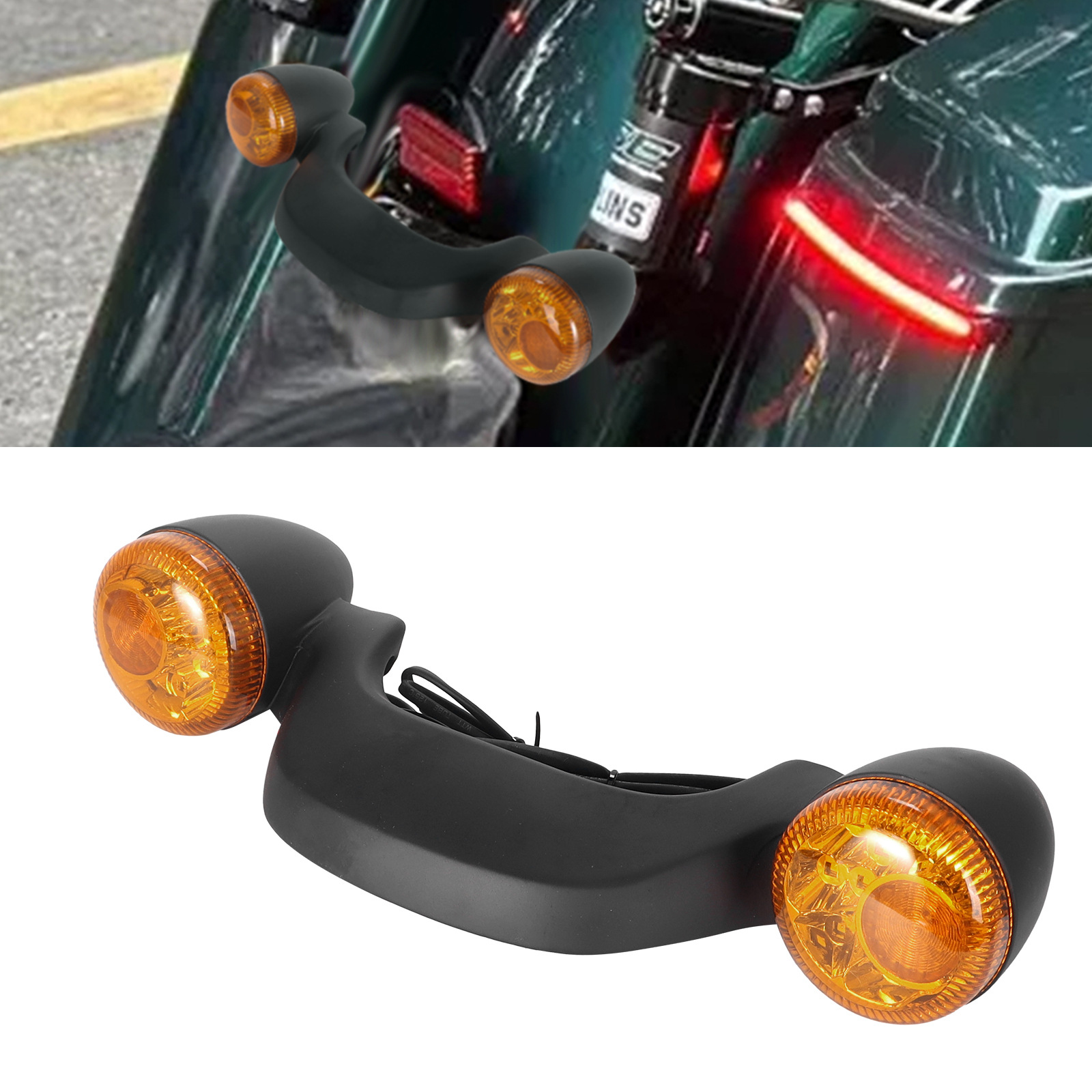Harley Modified Tail Light Led Turn Signal Light for Harley Street Big Glide Brake Light with Bracket Tail Light