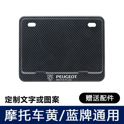 Plate Frame, Universal Scooter Tail Nömrə qabı - logo-with-shockproof-pad-screws-tools