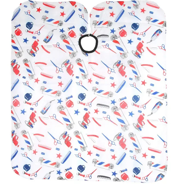 Fabricante spot salón peluquería corte de pelo tela antiadherente estilo europeo y americano simple tinta herramientas de corte de pelo tendencia