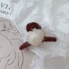 Retro atmospheric hairgrip from pearl, small crab pin, bangs, shark, French retro style, light luxury style