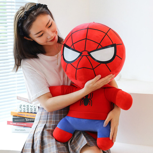New Spider-Man Sweatshirt Avengers Hero Plush Toy for Boys, Gift Wholesale