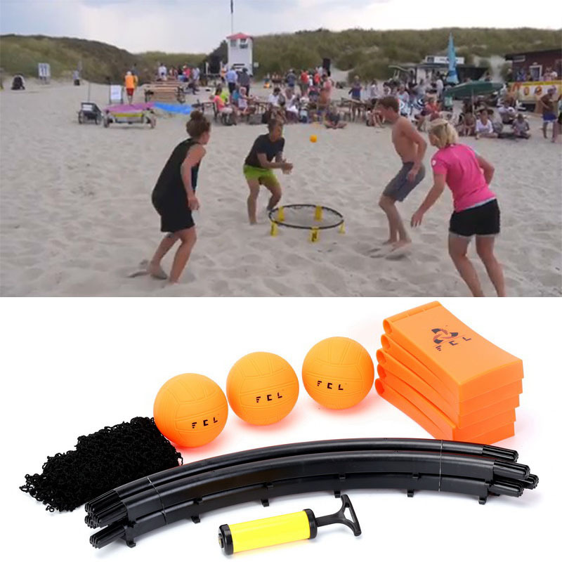 Spikeball mini volleyball with FCL leisure ball sports football basketball tennis billiards badminton