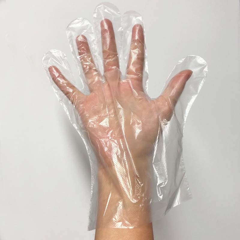 批发一次性透明PE塑料薄膜卫生手套餐饮美发染发烧烤小龙虾