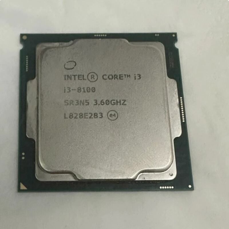 Core I3-8100 8Th Generation 1151 Brand New Chip Cpu Processor