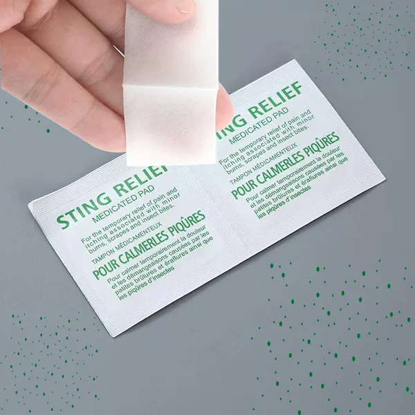 Disposable mosquito repellent wipes independent packaging mosquito repellent anti-itching tablets home outdoor first aid kit accessories cross-import and export