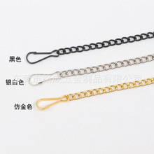 工厂现货金色银色黑色广告牌细链子门牌挂链条DIY小铁链