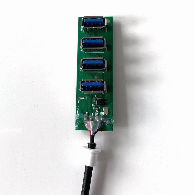 可焊线HUB集线器PCBA电路板方案 代客户加工半成品 量大从优