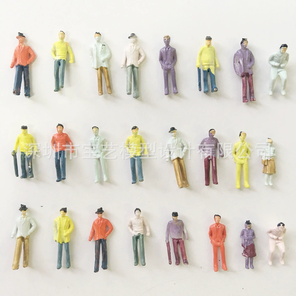 Мини-кукольный песочный стол модель цвет Человек 1: 100 обычный цвет злодей 1:75-300 обычный цвет человек