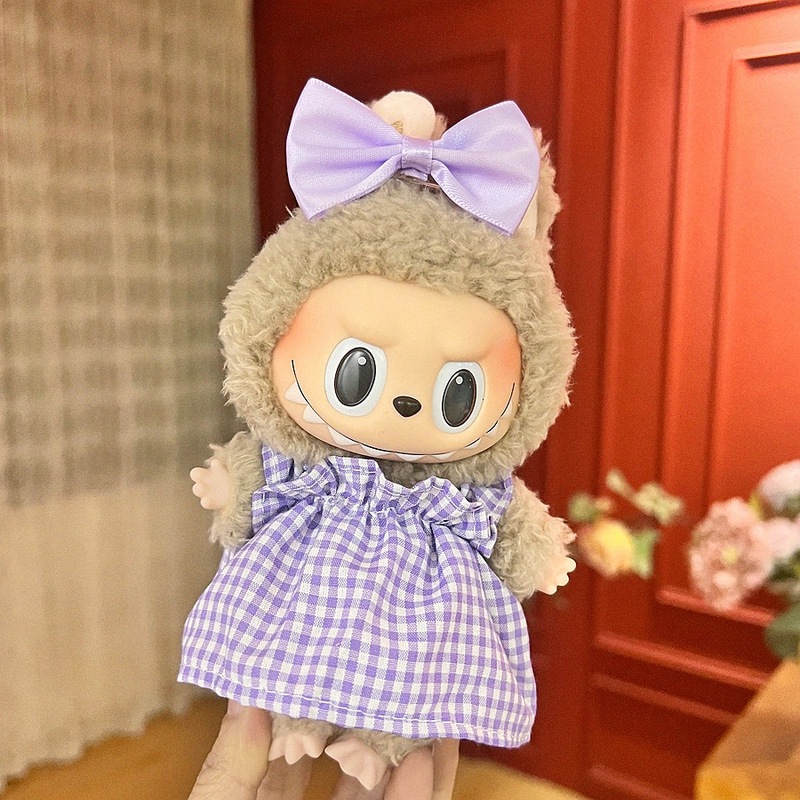 ラブブー ラブブー ベビー服 1代目、2代目、3代目 17cm ペンダント ぬいぐるみ 服セットのみに適しています。|undefined