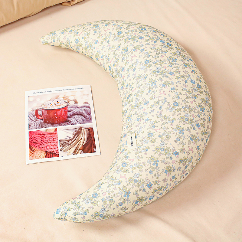 Almohada en Forma de Luna para Piernas de Peluche image 8