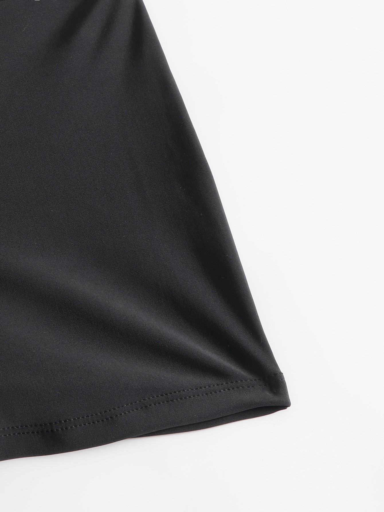 GraceChic European And American Retro Design Solid Color Lace Two-Piece Swimsuit Sexy Three-Piece Set High-End Deep V Bikini_voghion.com