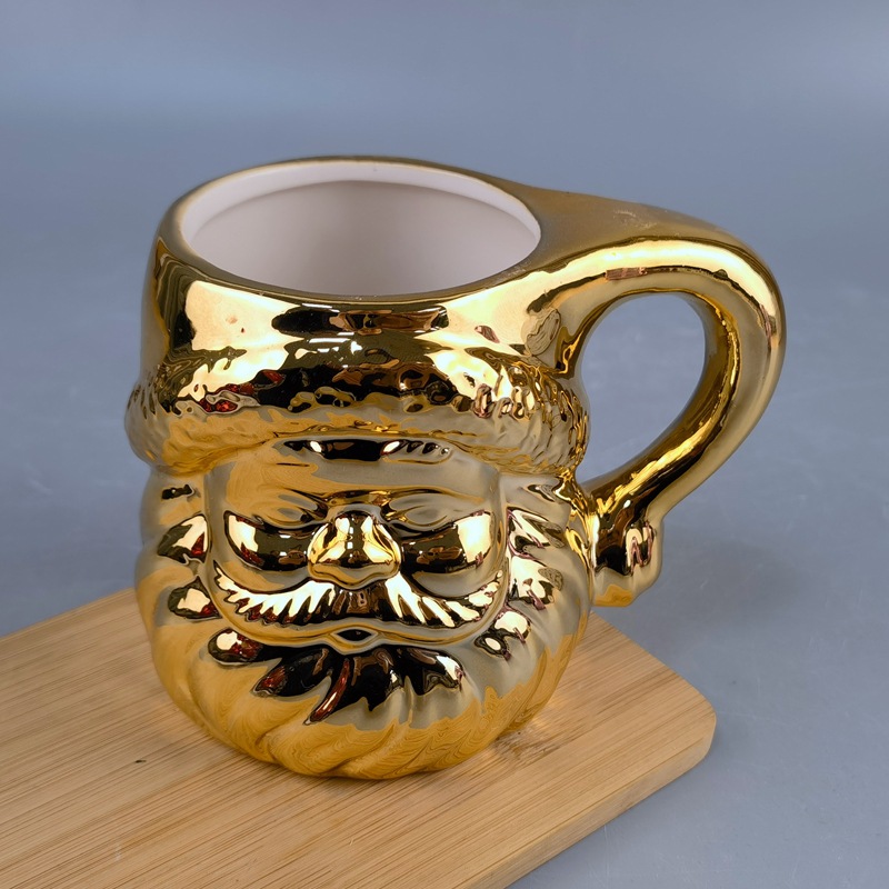 Taza de cerámica novedosa Taza de galvanoplastia Taza de marido de Navidad Taza de café de oficina Taza de regalo Taza de manija de Phnom Penh