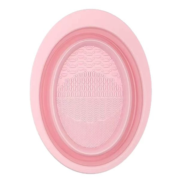 Гигиенический набор щеток — 3‑шт silicone чистящая комплектация с миской и моющим средством, многоцветный