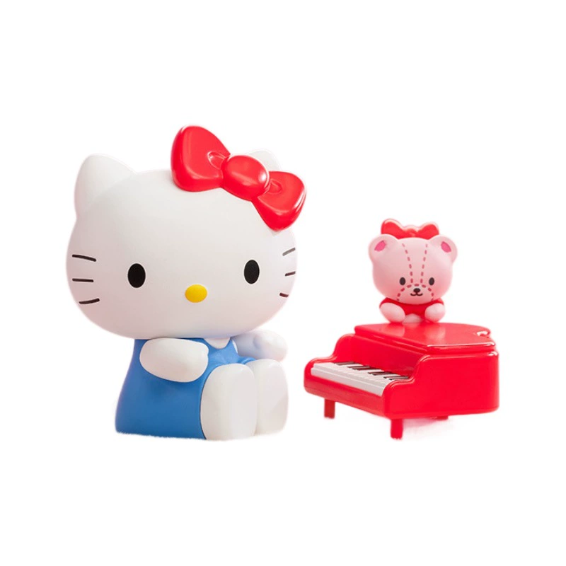 Подлинные 52TOYS Санрио Домашнее время серия Слепые коробки милые украшения стильные подарки куклы фигуры и периферия