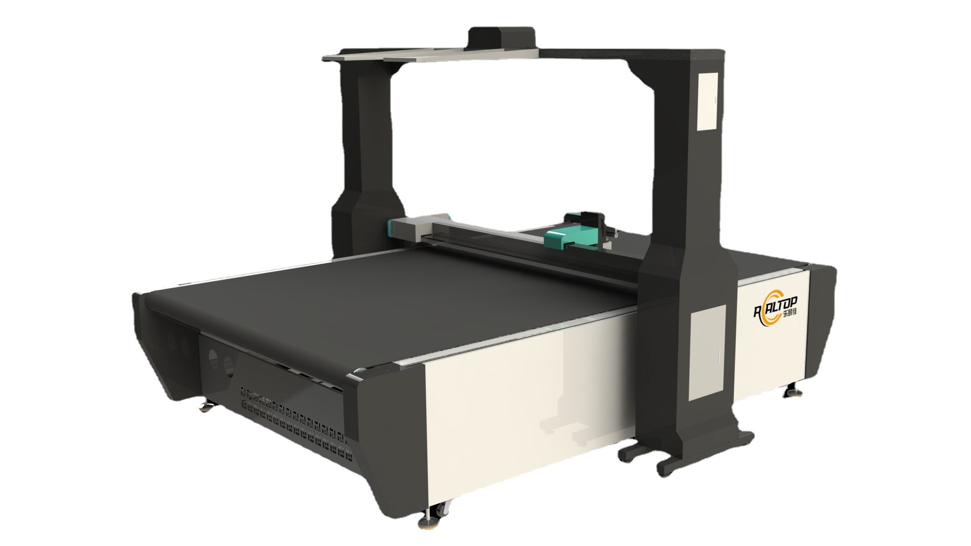 印花内衣布料多层裁剪机 大视觉CCD定位吸水脚垫浴室防滑垫裁活机