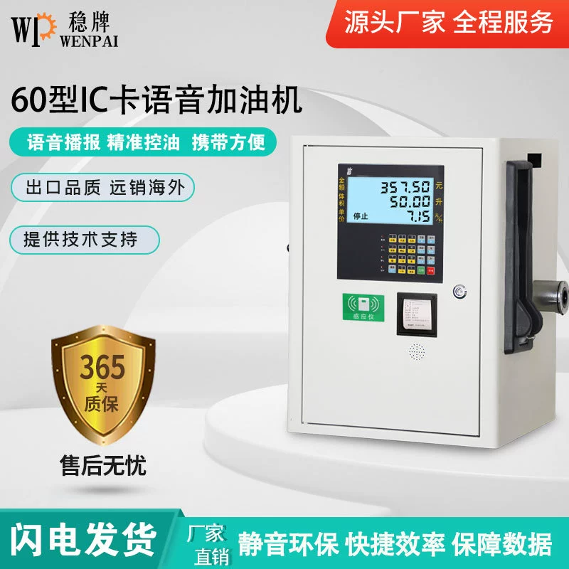 Полностью автоматический большой расход взрывозащищенный интернет IC-карта автомобильный заправщик дизельный бензиновый насос 12V24V220V