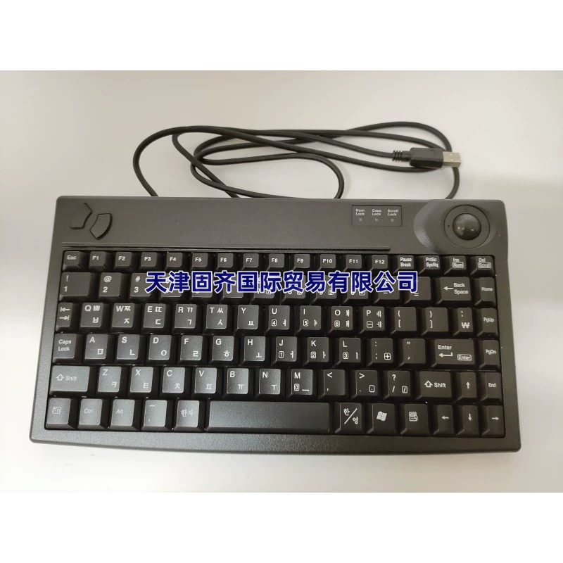 SEJIN SPR-8695TU индустриальная клавиатура, чёрная с трекболом, USB интерфейс