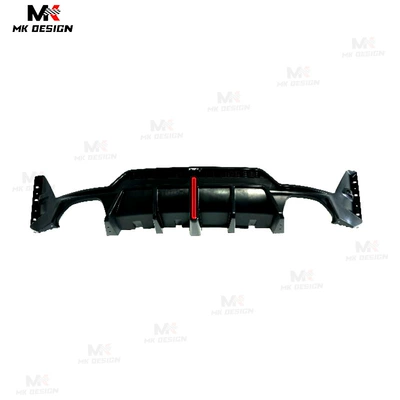 Big Surrounded: Black Front Spoiler Side Skirts Rear