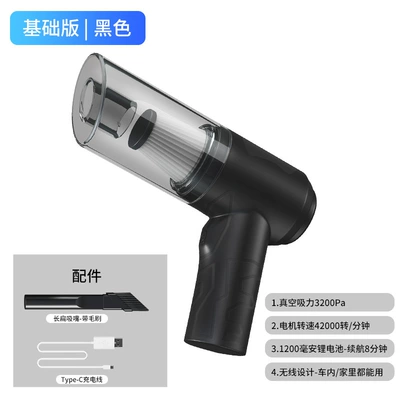 Tozsoranlar – Dual-purpose Brushless High-power Dust Blower - s03-vacuum-cleaner-basic-version-wireless-handheld-black