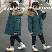 童裝兒童加厚棉服冬裝新款男童棉襖中大童韓版保暖外套潮一件代發